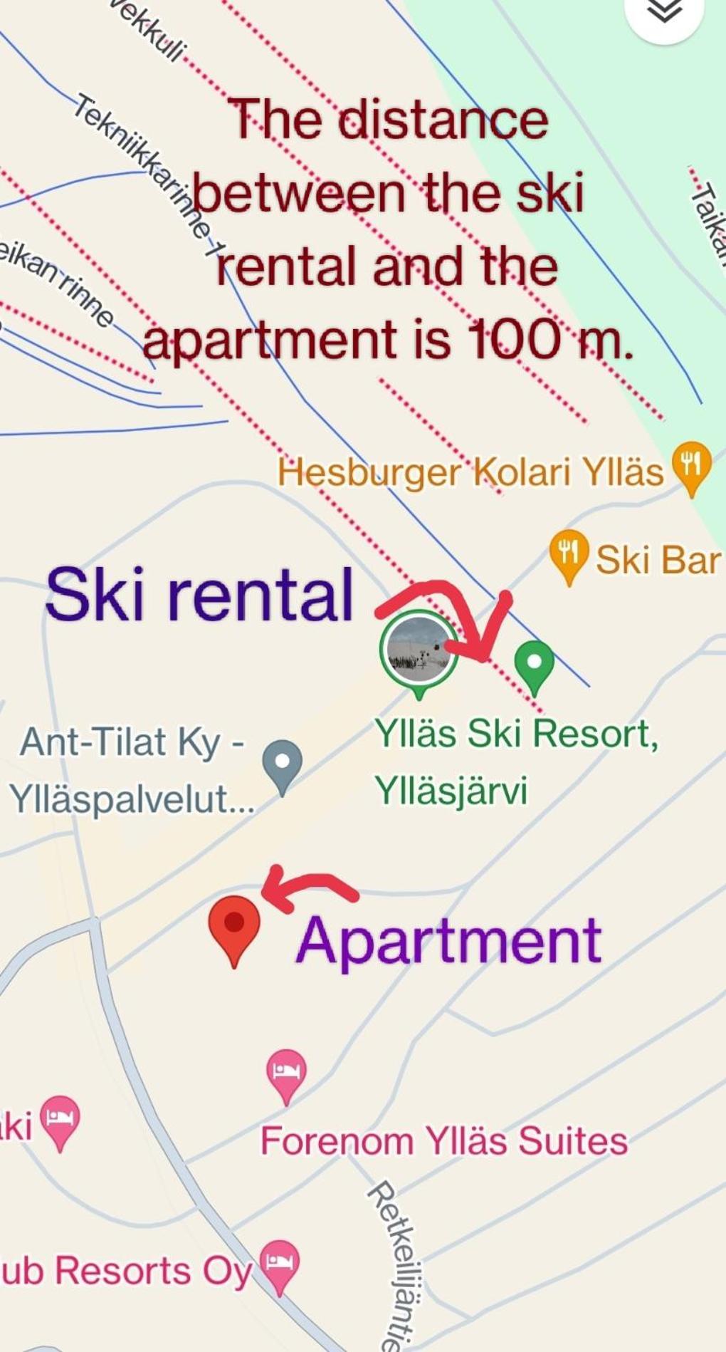 Yllaes Slope Sarestar Apartment Ylläsjärvi